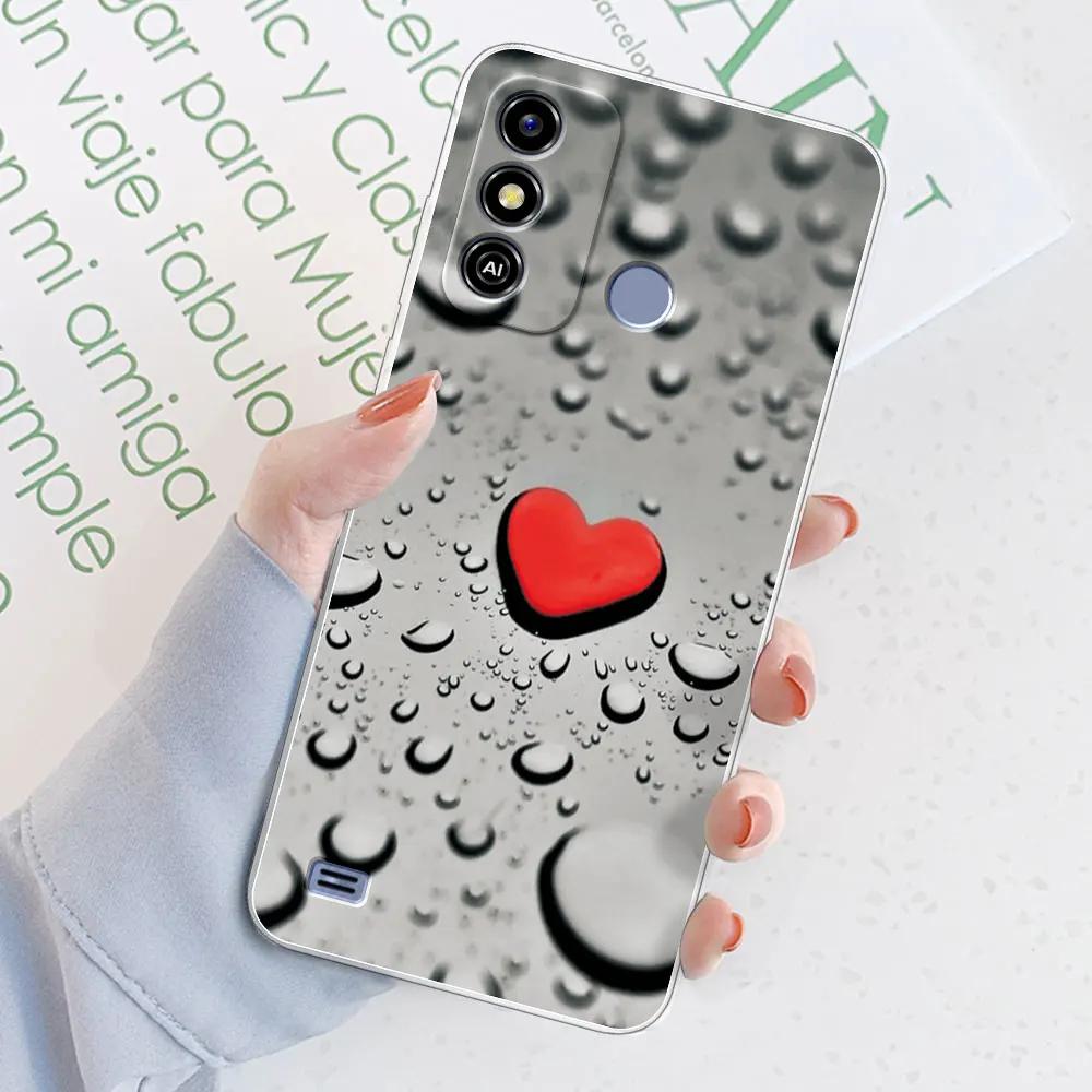 

For ZTE Blade A53 Case Cover For ZTE Blade A53 Shockproof Fundas Clear Soft Silicone Phone Case For ZTE Blade A53 Bumper Coque ZTE Blade A53