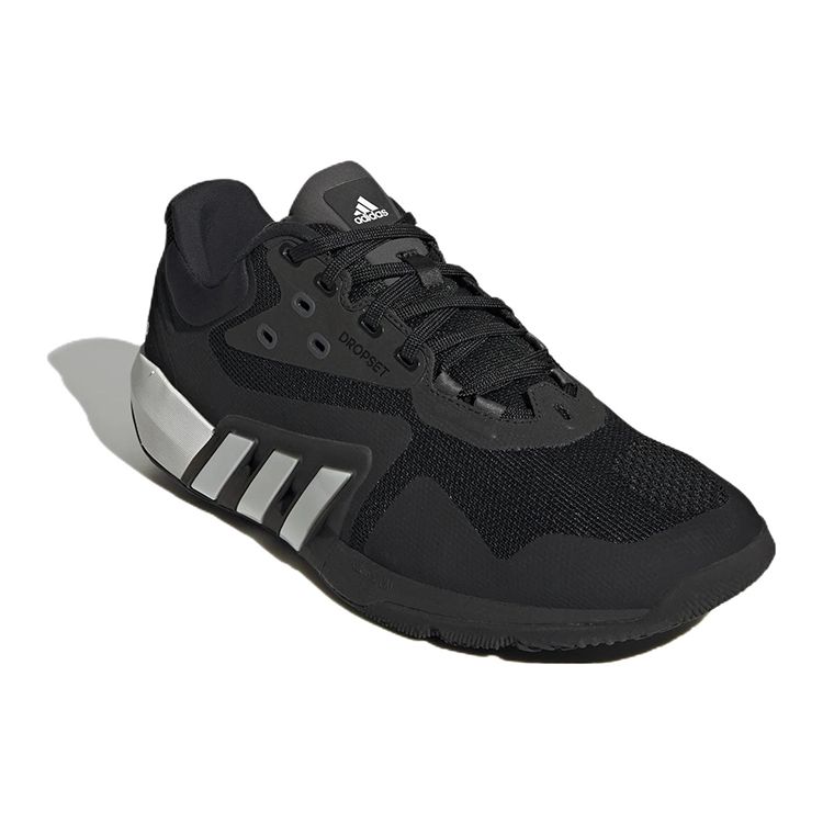 Adidas Dropset Black White Grey Unisex Sneakers Core-Black Cloud-White Grey-Six GW3905