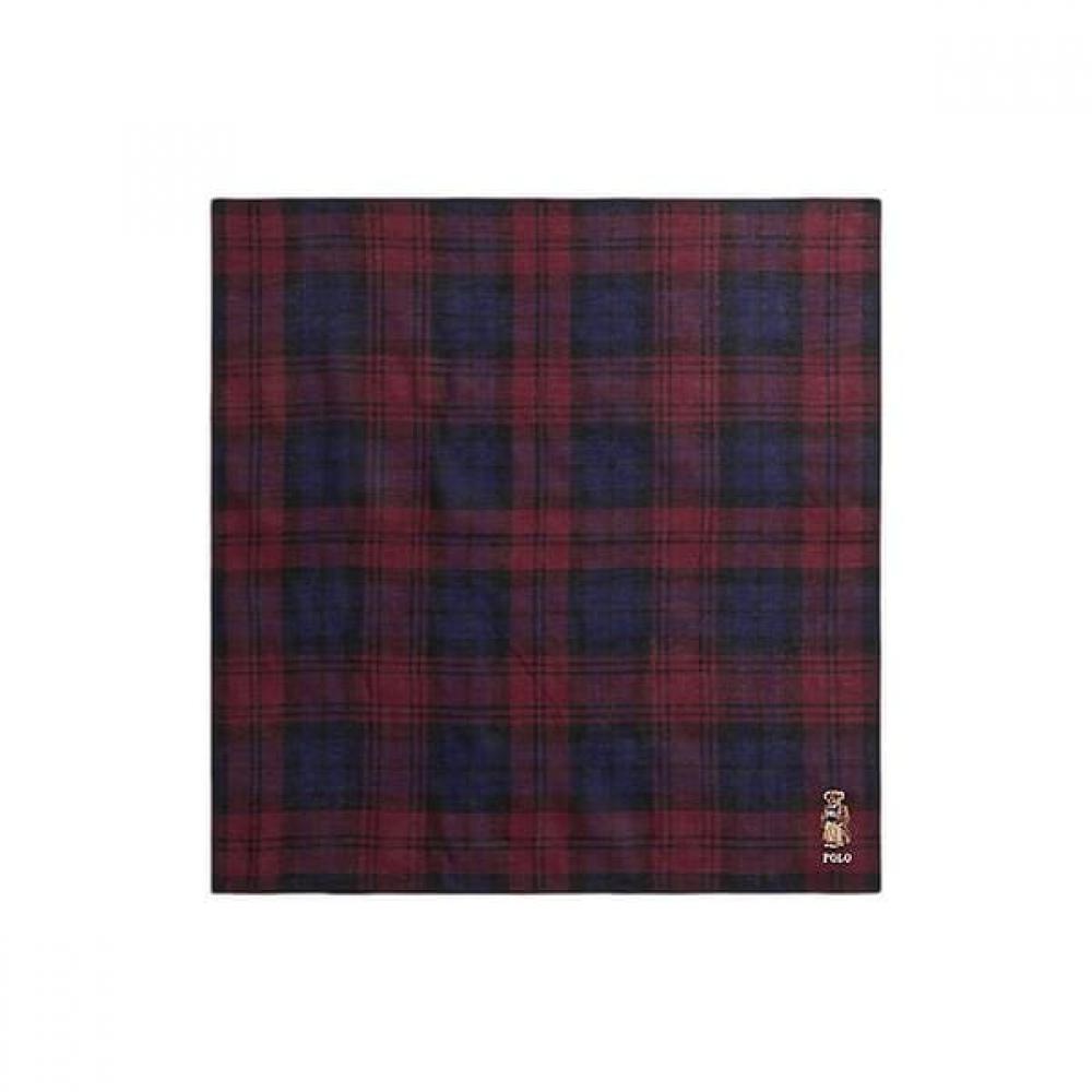 Polo Ralph Lauren Men S Cotton Handkerchief Polo Bear Plaid ONE