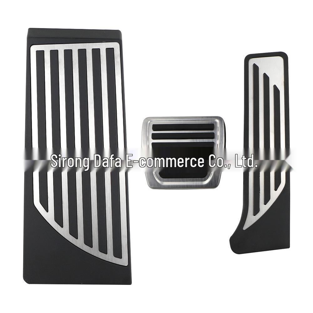 Compatible Alfa Romeo Giulia & Stelvio No-Drill Metal Brake & Accelerator Pedals Xiu
