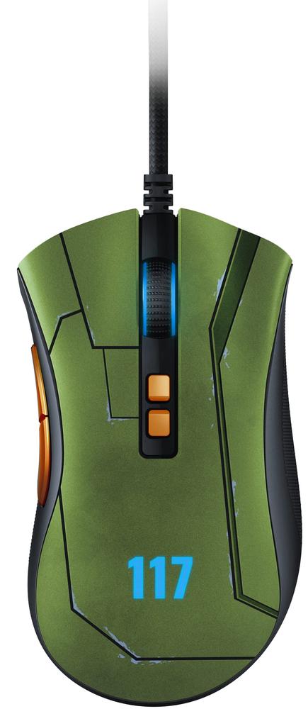 Razer DeathAdder V2 Gaming HALO Infinite Ergonomic 20000 Lightweight Optical 8 Soft Braided Chroma Authorized Distributor Mouse, Edition, Right-Handed