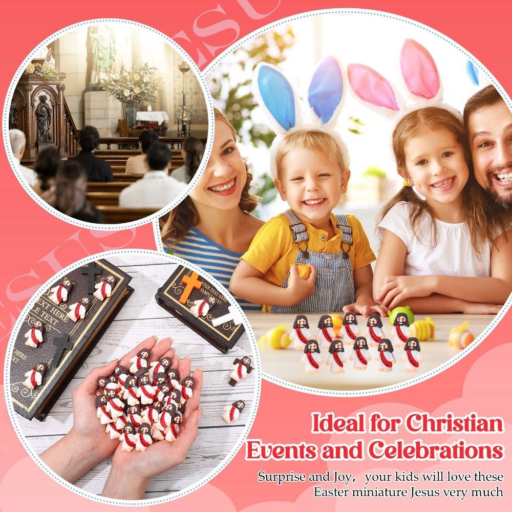10 Stück mit Buchstaben Weihnachten Jesus Ornamente Jesus Füller Jesus liebt dich Spielzeug