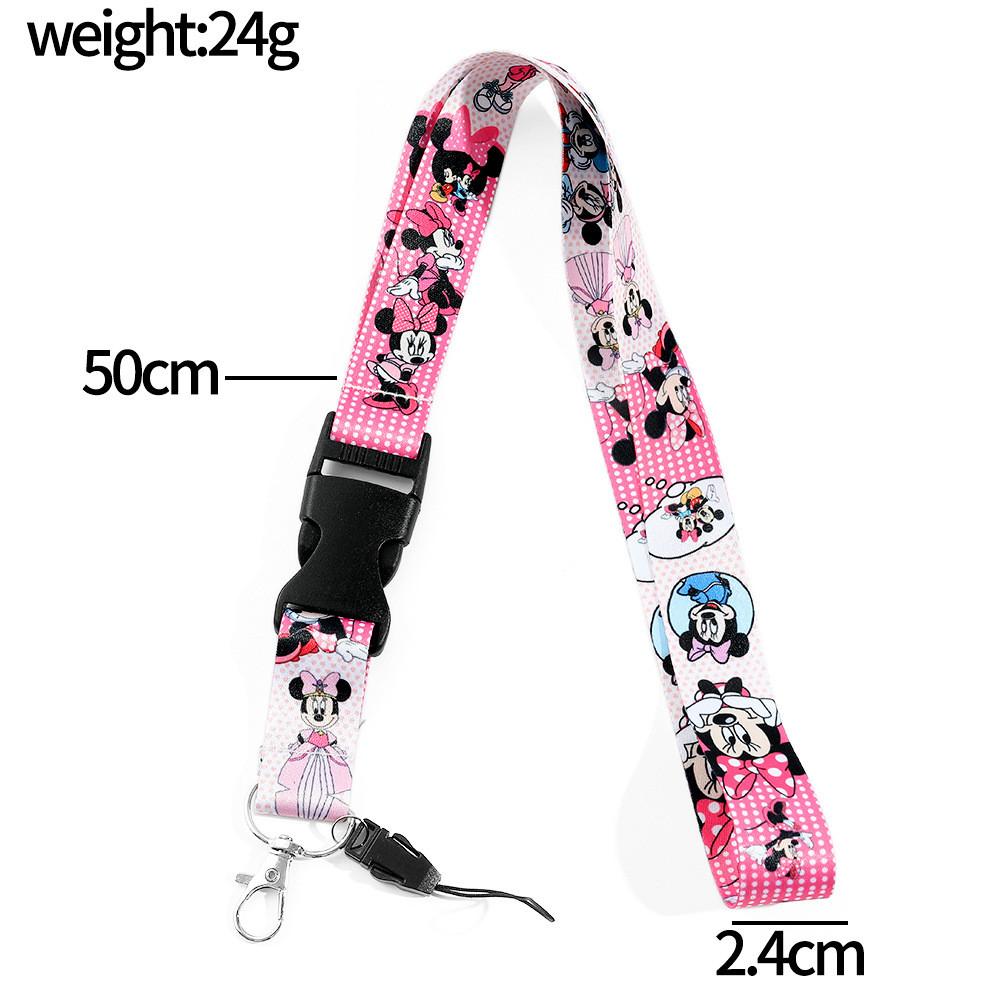 Adorable Stitch Cartoon Lanyard Cute Silicone Strap For Phones And Cameras