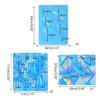 Silicone Mold for Epoxy Casting DIY Craft Rhombus Pendant Decoration Mold Tool