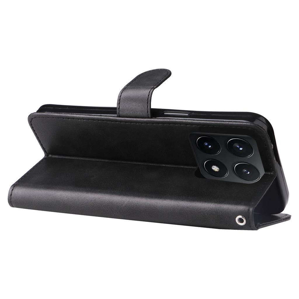 For Xiaomi 14T Case Zipper Wallet Calf Texture PU Leather Phone Cover