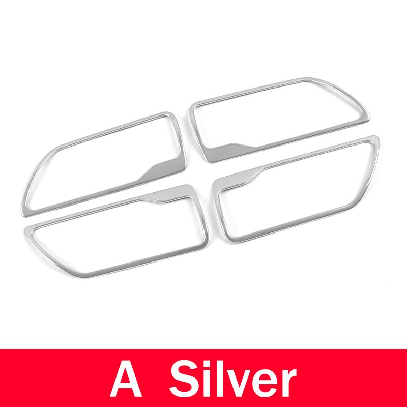 Car Accessories For Toyota Highlander XU70 Kluger 2020-2024 2024 Stainless Inner Door Handle Bowl Cover Decoration Trim Stickers