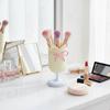 Tulips Shape Tulips Shape Pen Holder Cute Design Makeup Brush Holder Storage Bucket  Desktop