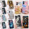 For Oppo A6 Pro 4G 5G OPPOA6 / Oppo F31 Pro Phone Case Soft Clear Silicone Back Cover Butterfly Dragon Fashion Pattern Bumper