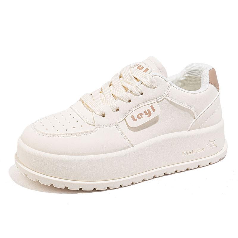 Spring new ins student platform heightening sports board shoes casual street shot MR