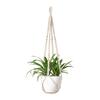 Handcraft Nordic Styles Cotton Rope Hanging Plant Holder Flower Pot Hanger Net Bag for Indoor Decors and Planter Display