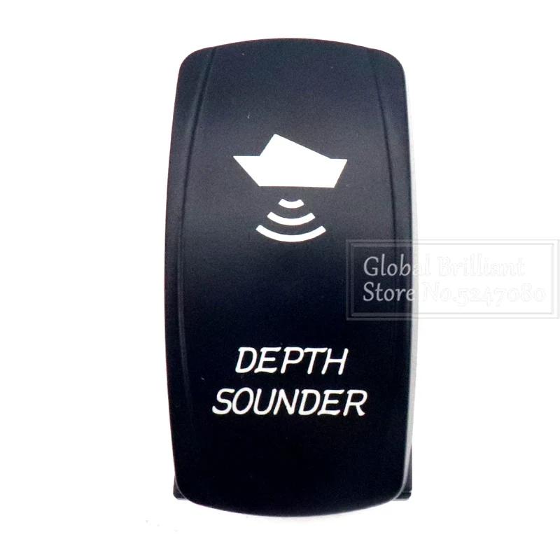 For Car Truck Marine 12V/20A 24V/10A Boat Rocker Switch Toggle 5Pin SPST / 7Pin DPDT ON-Off Switch with LED Light