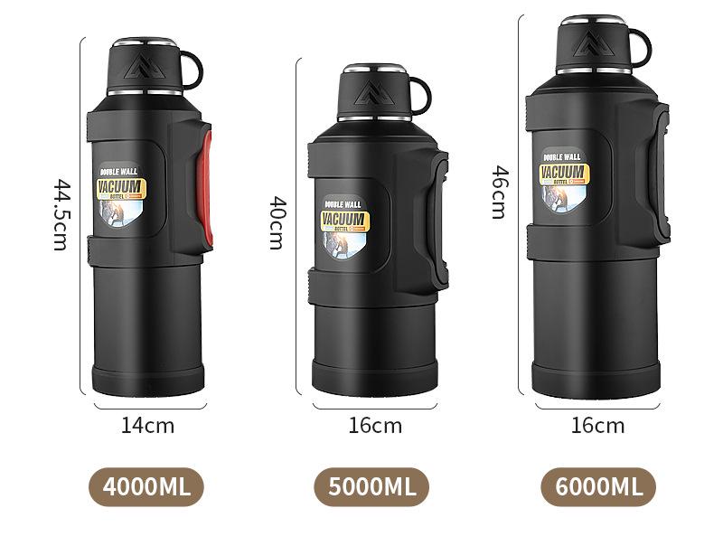 Stainless Steel 316 Insulated Travel Water Bottle Kettle with Press-Top