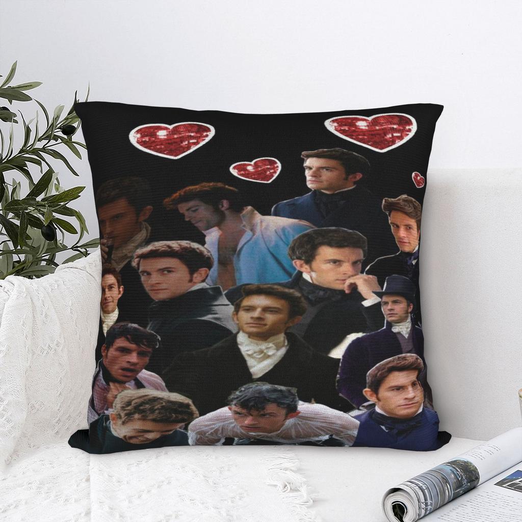 Home Decorations Jonathan Bailey Fiyero Pillowcase Stuff Pillow Cover Zipper Multiple Sizes