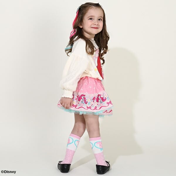 Disney Princess Voluminous Skirt 9692K with Inner Pants Clothing Baby Kids Girls Cosplay Costume 110cm Rapunzel [BABYDOLL] Children's