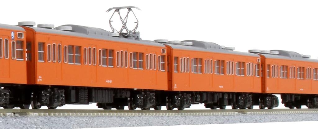KATO N Gauge 103 Series Orange Intermediate Car Set Model Train 3-car 10-1744B