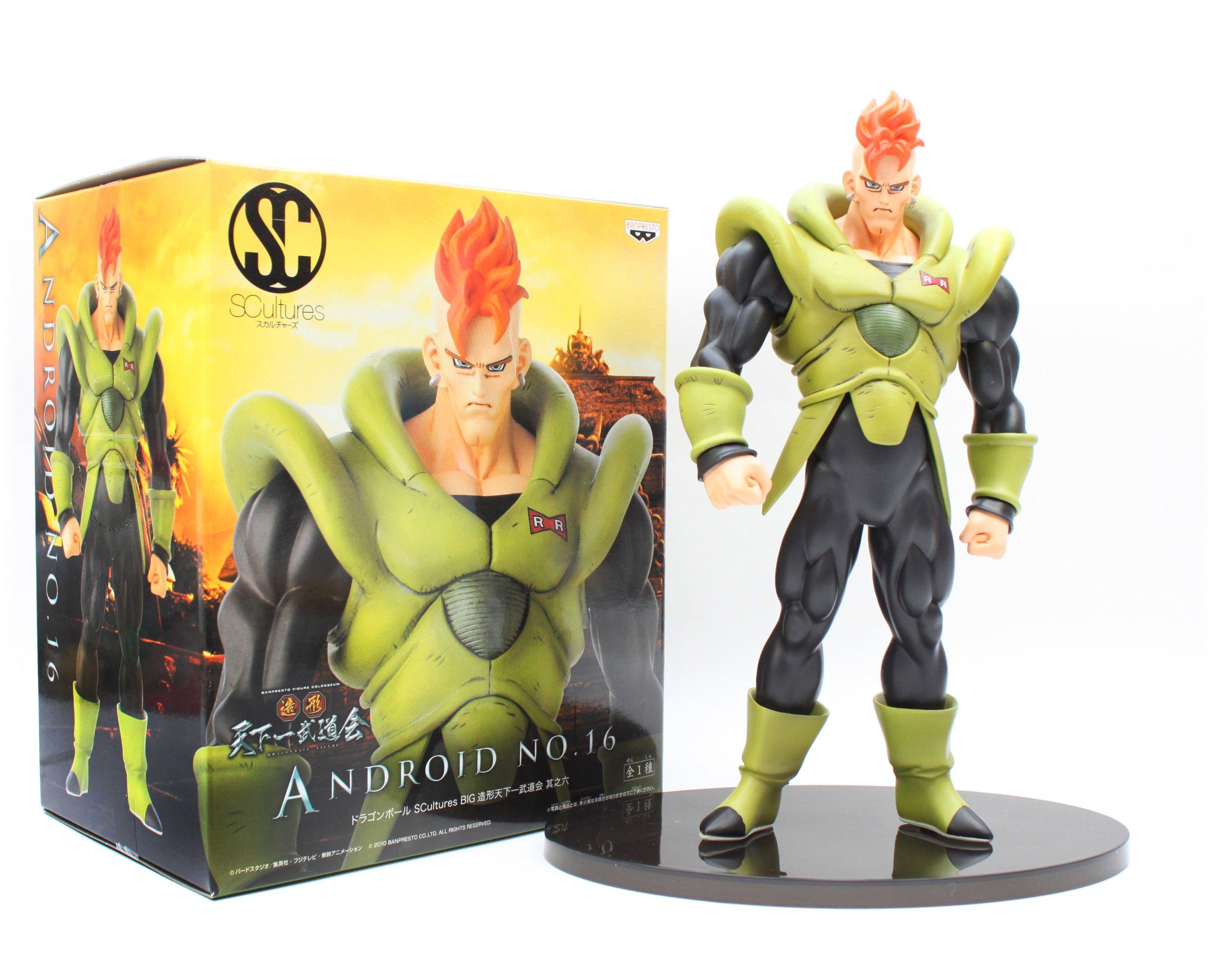 

Dragon Ball SCultures BIG Zoukei Tenkaichi Budokai Часть 6 Android Нет. 16