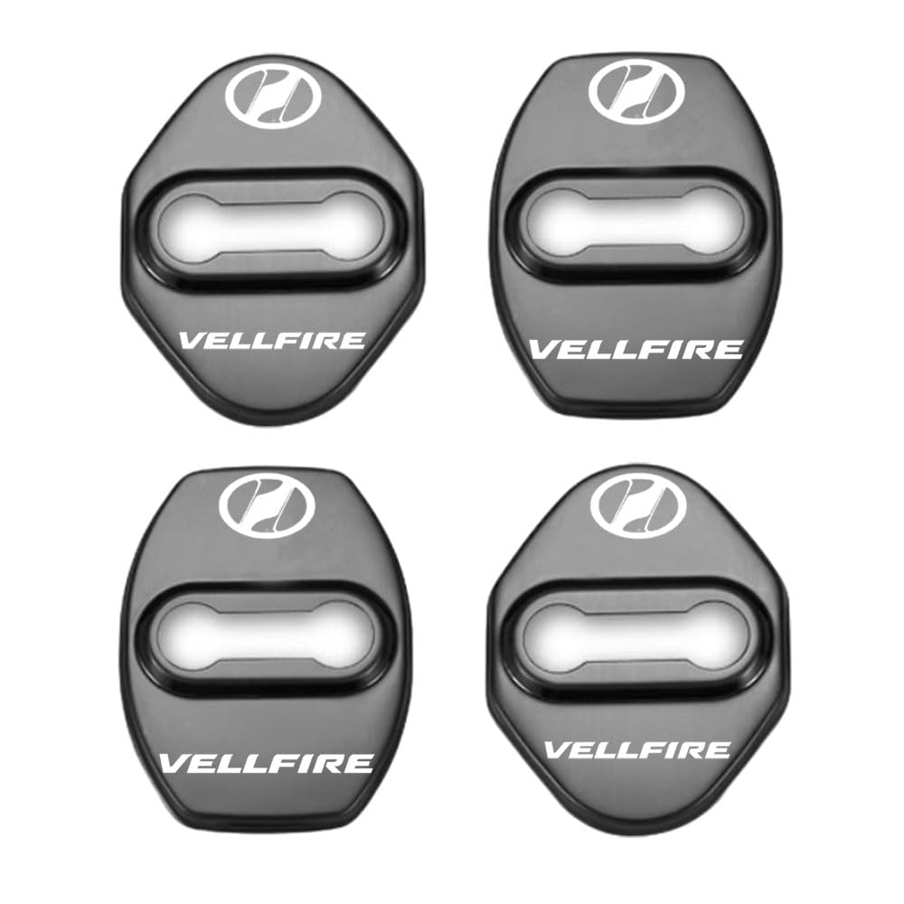 

LEXLEYS Toyota Vellfire 20 Серия Дизайн, разработанный специально для автомобиля Накладка на ответную часть замка двери Замок двери 20 series чёрный