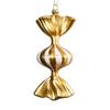 Indoor Christmas Ornament in White and Gold, Plastic Tree Accent for Party Display and Home Styling Use Indoors