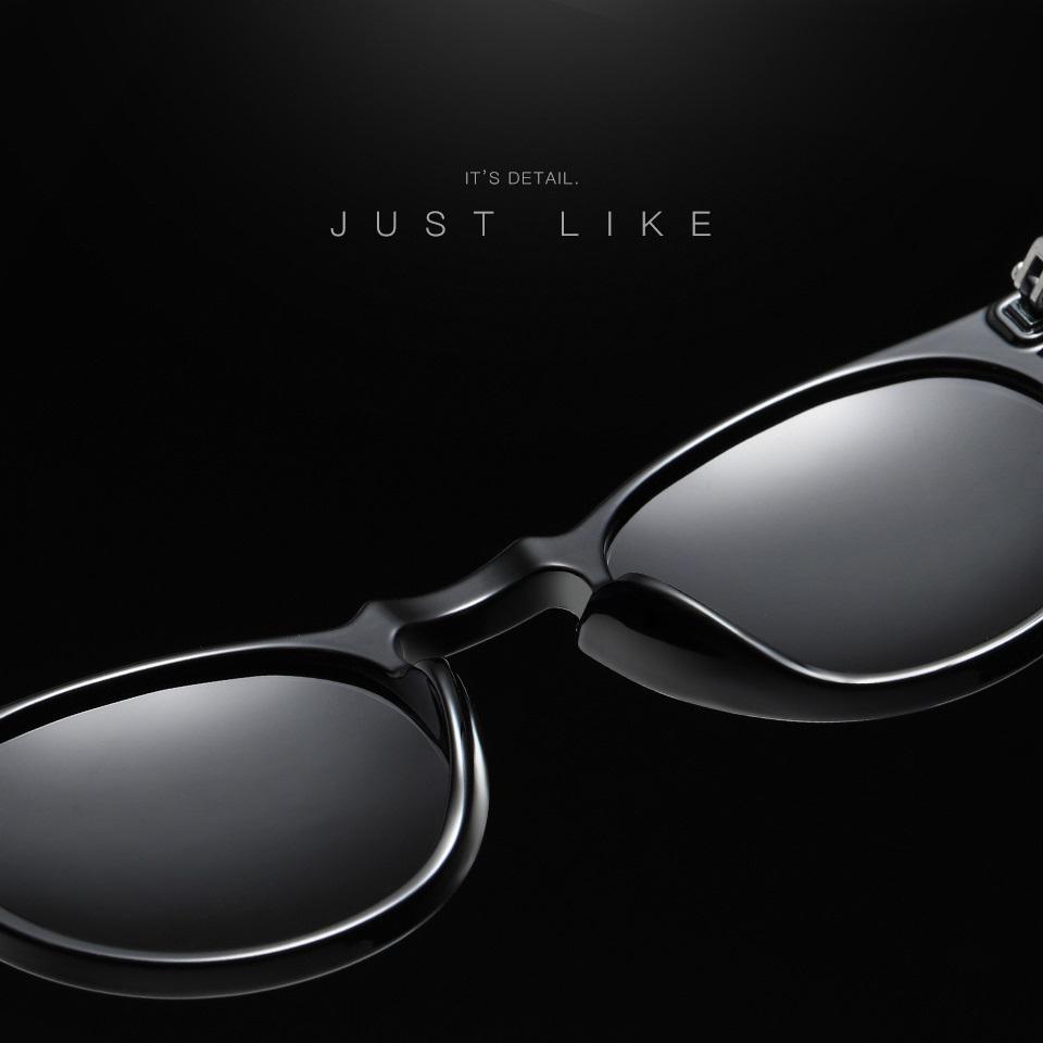 aoron Modische Sonnenbrille mit runden Gläsern und polarisiertem TR90-Rahmen, UV400-Schutz, Blendschutz für Männer und Frauen