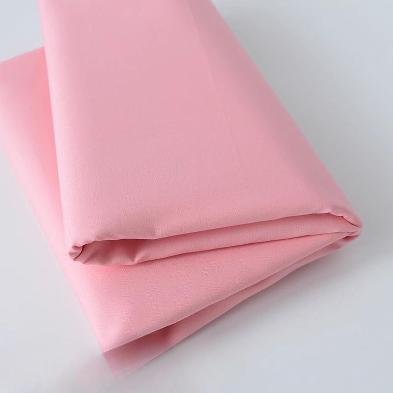100/300/500cm Cotton Poplin Fabric Solid Color White Red Black for Sewing Accessories Quilting Patchwork handmade DIY Colth