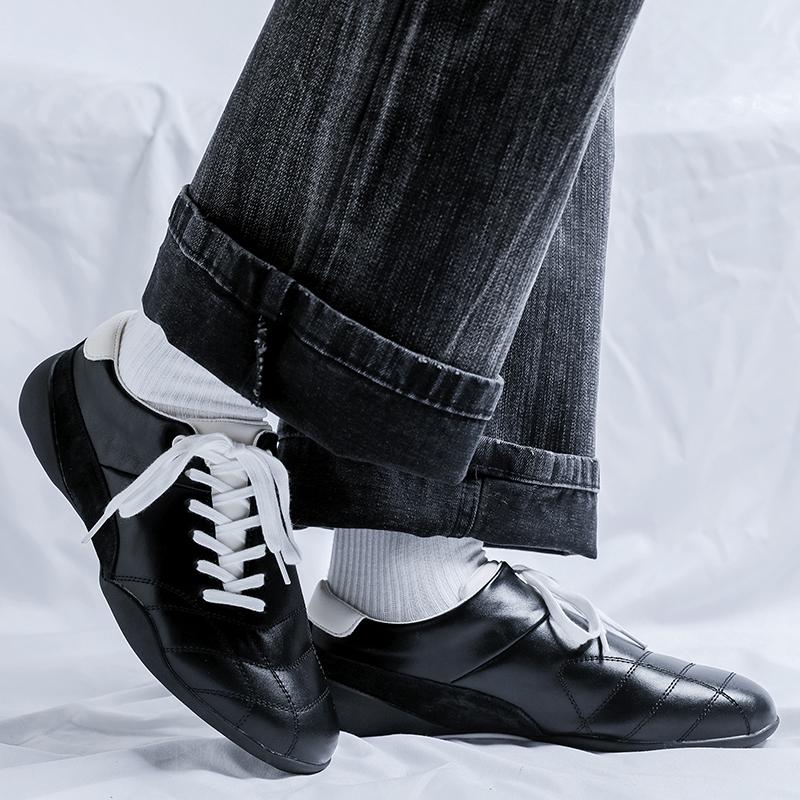 Fashion Leather Shoes For Man Genuine Leather Big Size Shoes High Quality Designer Formal Shoes Casual Shoes Fashion Business