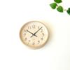 KATOMOKU plywood clock 21 light black wall continuous second diameter km-120BKRCS clock, hand, 25.2cm (SKP radio-controlled clock)
