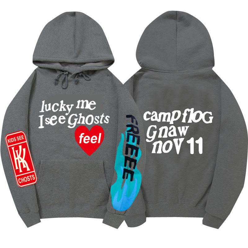 

Kanye West Kids See Ghosts Free Hoodie - Trendy Fleece Heat Transfer Design XXXL