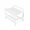 PET Clear Drawer Under Counter Organizer Anti Slip Foot Pull Out Drawer Basket  for Kitchen Cabinet