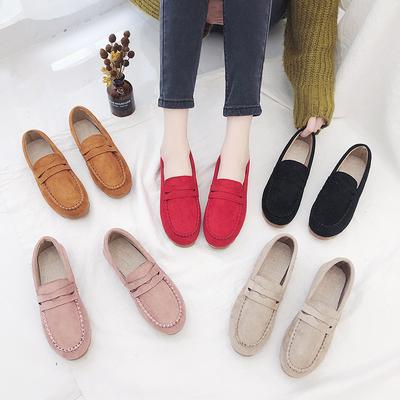 Platte schoenen dames Echt leer Mode casual Superstar dames loafers franje effen damesschoen Zacht Plus tyh6