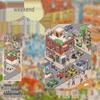3D Large-Scale Scenery Sticker: DIY Visual Stacking Miniature Scene, No Cutting Needed