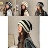 Style Knit Hat For Women With Warmth And Wide Brim For Autumn Winter Comfort