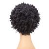 Afro verworrene lockige Amir-Perücken, Kunsthaar, kurze natürliche schwarze Ombre-Braun-Perücke, Perücke für schwarze Frauen