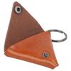 Gitarrenplektrumhalter Etui Aufbewahrungstasche Box Spaltleder Schlüsselanhänger Zubehör Instrument