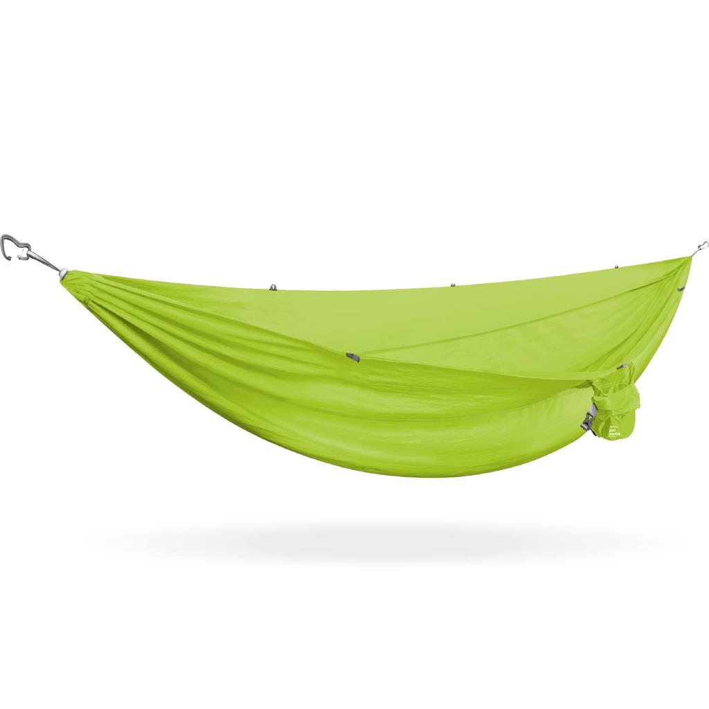 KAMMOK Roo Double Aloe Green Hammock for 2 Quick Storage KM4983AG Japanese People, Waterproof, Drying, Bag, Camping, Outdoor, (Genuine Product)