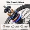 Aairsk SU7 Rower Elektryczny 250W Zasięg 30-60km Składany Lekki E-Rower dla Dorosłych do Miasta
