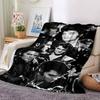 1pc Elvis Presley Themed Printed Soft and Comfortable Home Blanket, Small Throw Blanket, Nap Blanket, Suitable As a Gift L084
