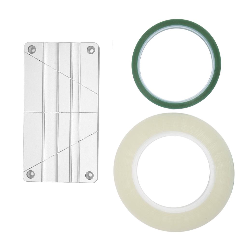 1/2 1/4 10 Inch Tape Splicing Set Professional Reel to Reel Tape Splicing Block for Revoxsonido