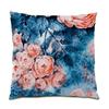 Home Decor Floral & Leafy Patterned Throw Pillow Covers Pattern Cushion Cover Suitable For Sofa Bedroom Car Pillow Cover