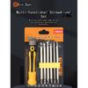 Xindun 13-in-1 Screwdriver Set with Hex and Flat Head, Stainless Steel