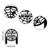 Spooky Spiderweb Halloween Metal Yard Stake Outdoor Decor Creepy Cool