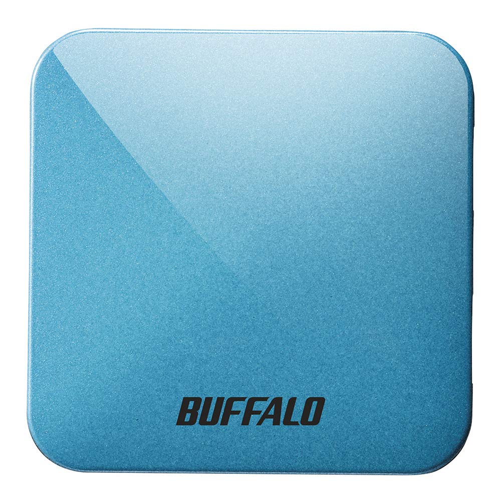 

BUFFALO Wireless LAN Base Unit Travel Router Turquoise Blue confirmed by iPhone 13 11ac/n/a/g/b 433/150Mbps WMR-433W2-TB [Operation manufacturer]