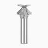 1/2" Shank R10 Arc Bending Router Bits, Woodworking Arc Bending Integrated Router Bits for Woodworking Milling Cutter Milling Cutter Sharp Sturdy