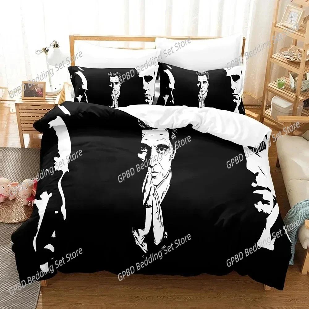 Comforter 3D Print Godfather Bedding Set For Bedroom Soft Modern S Comefortable Kids And