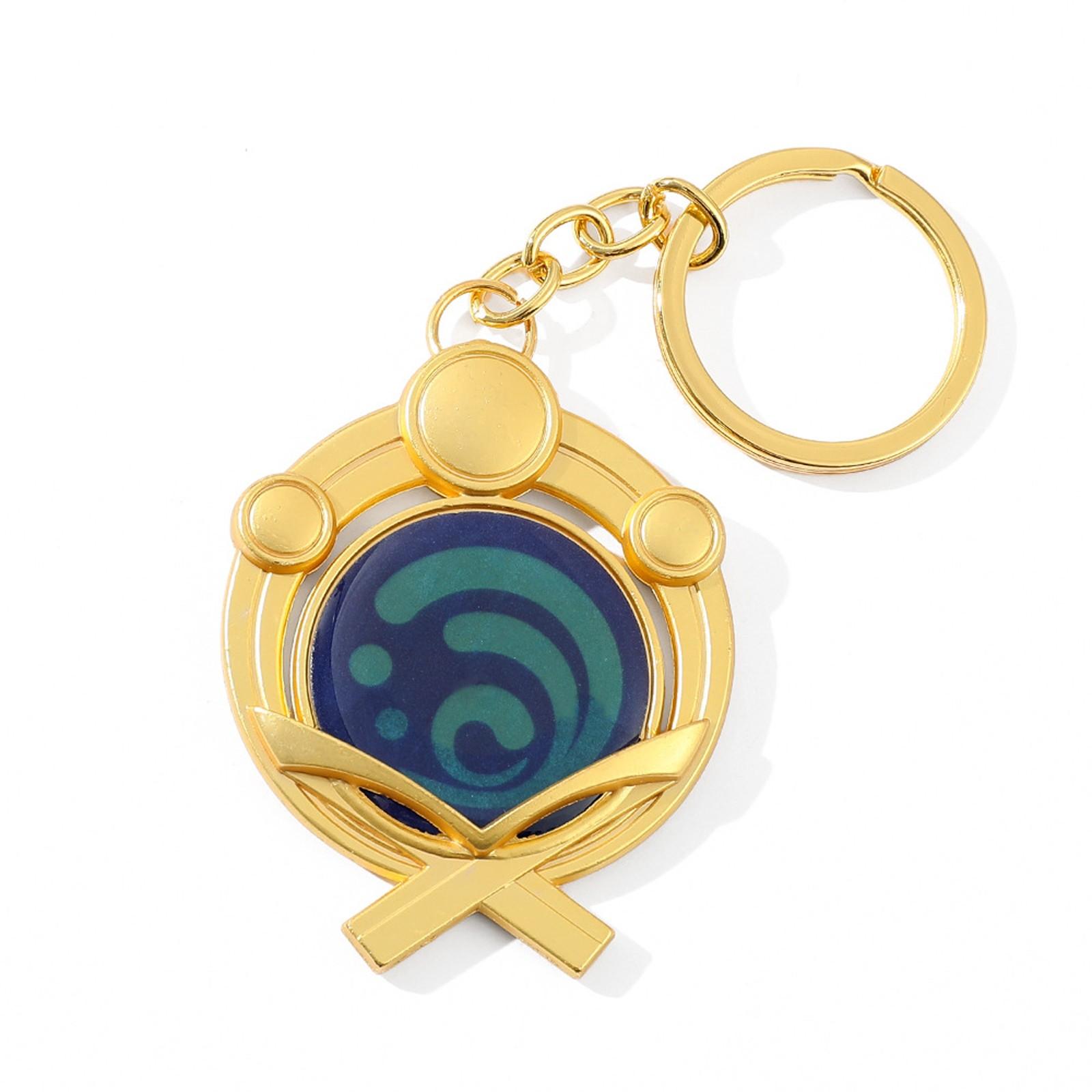 Двусторонний светящийся брелок из сплава, светящийся кулон, брелок, аксессуары, костюм для косплея