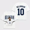 2026 Bellingham England NO.10 T-Shirt für Herren und Damen Sommer Baumwollkleidung Mode Hohe Qualität Kurzarm-Oberteil Streetwear