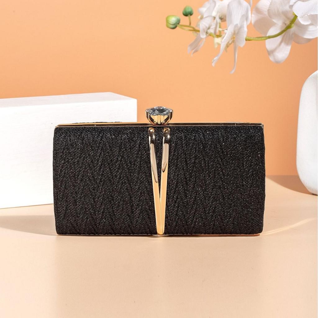 Evening Bag Clutch Purses For Women Formal Wedding Party Bridal Handbag with Chain Prom Lady Crossbody Shoulder Bags