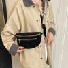 Fashion Simple Woman Waist Bag Suede Leather Chest Pack Luxury Belt Bag phone Purse Leisure Ladies Shoulder Crossbody Bags