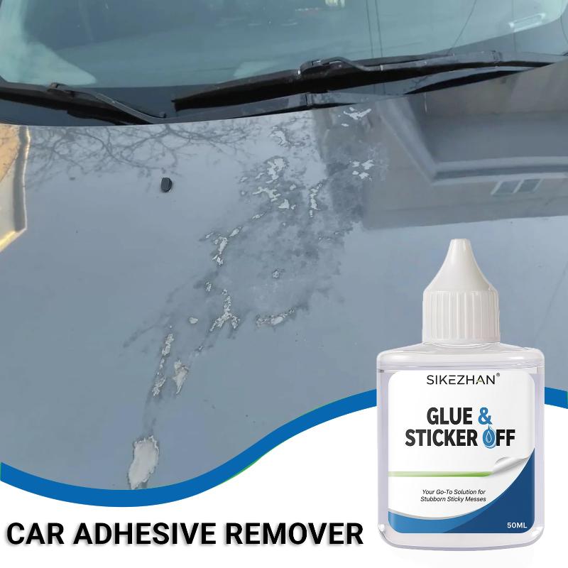 50ML Powerful Adhesive Remover - Dissolves Stickers, Decals, Glue & Tree Sap | Safe for Cars, Glass & Home Use