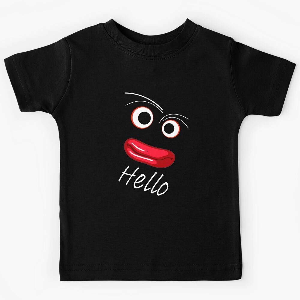 Hello Katy Perry Elmo - Funny Clown Mouth Kids T-Shirt 140