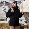 Yalu Wasserdichte Winddichte Kapuzen-Outdoor-Jacke für Damen